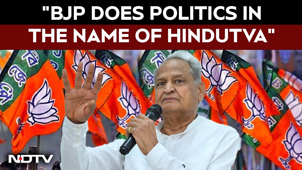 "Indira Gandhi Would Have Banned BJP": Row Over Ashok Gehlot's Remarks
