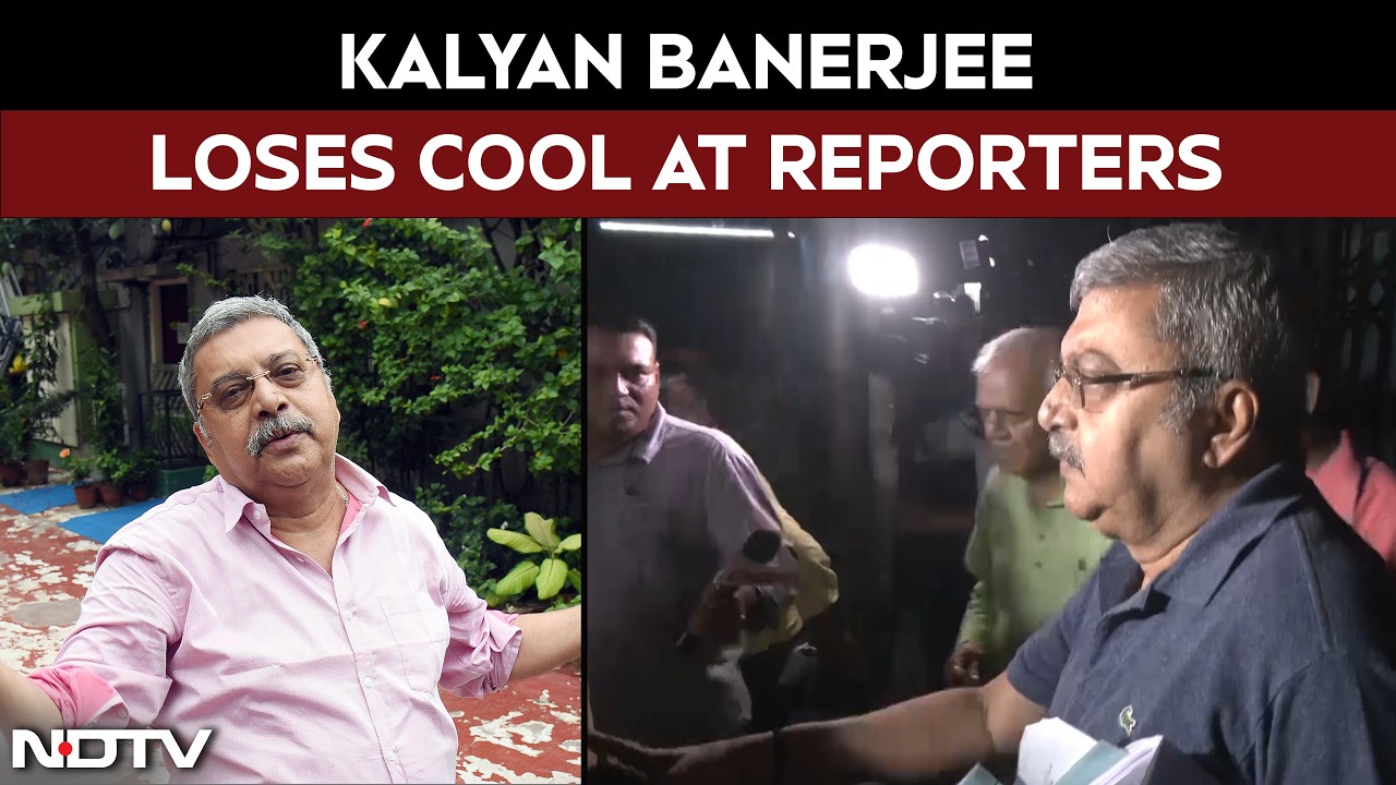TMC Crisis News | Kalyan Banerjee Loses Cool At Reporters Outside Mamata Banerjee’s Residence