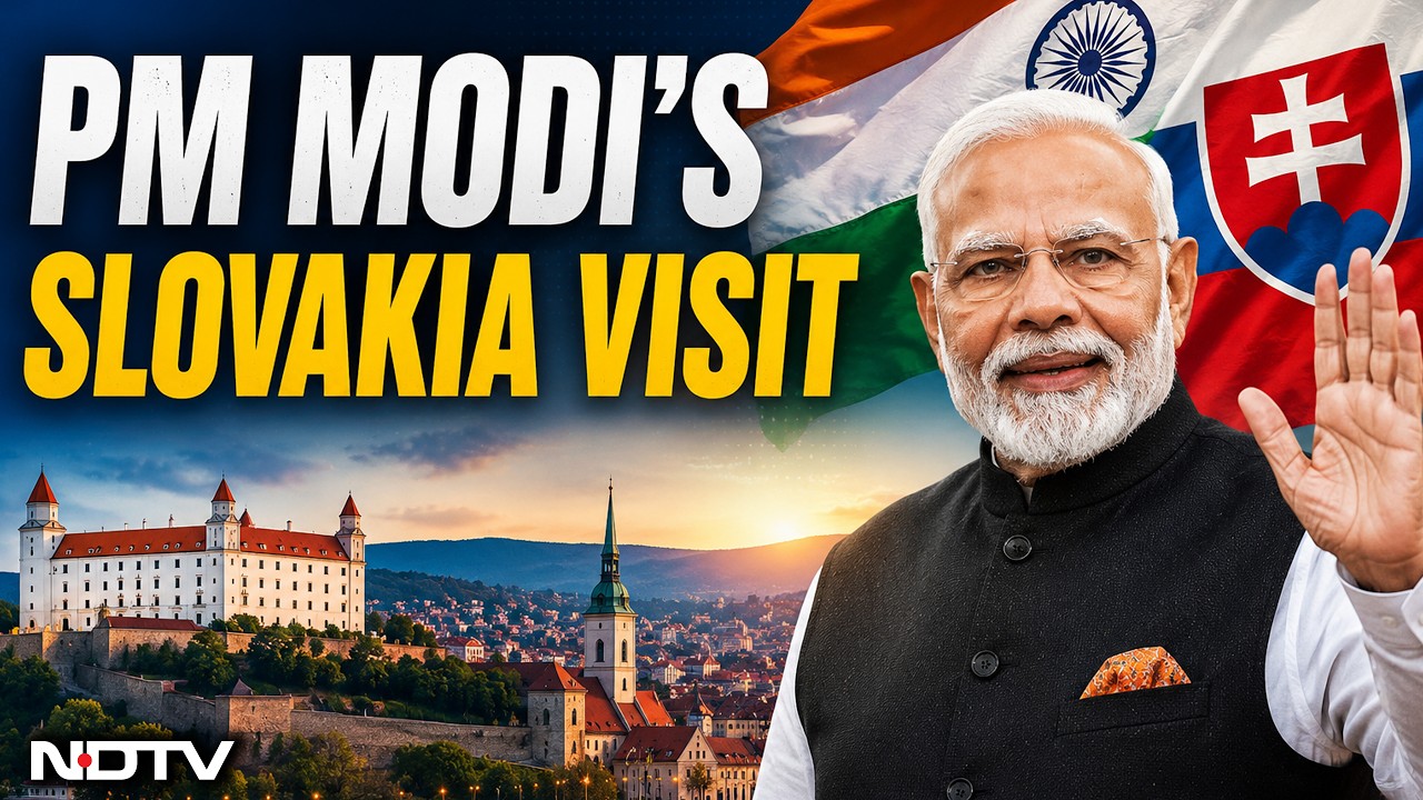 PM Modi Begins Historical Visit To Slovakia, First By An Indian PM Since 1993