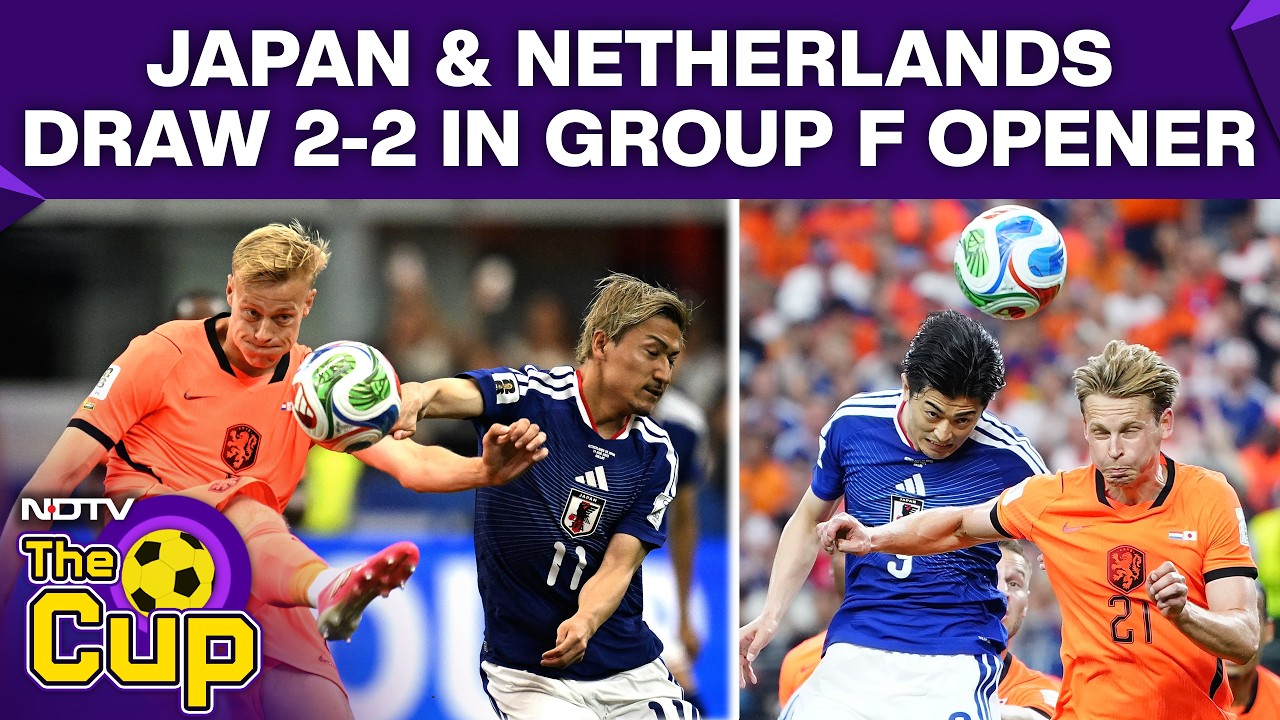Netherlands Vs Japan FFA Highlights | Japan Snatch Dramatic 2-2 Draw With Netherlands In Texas