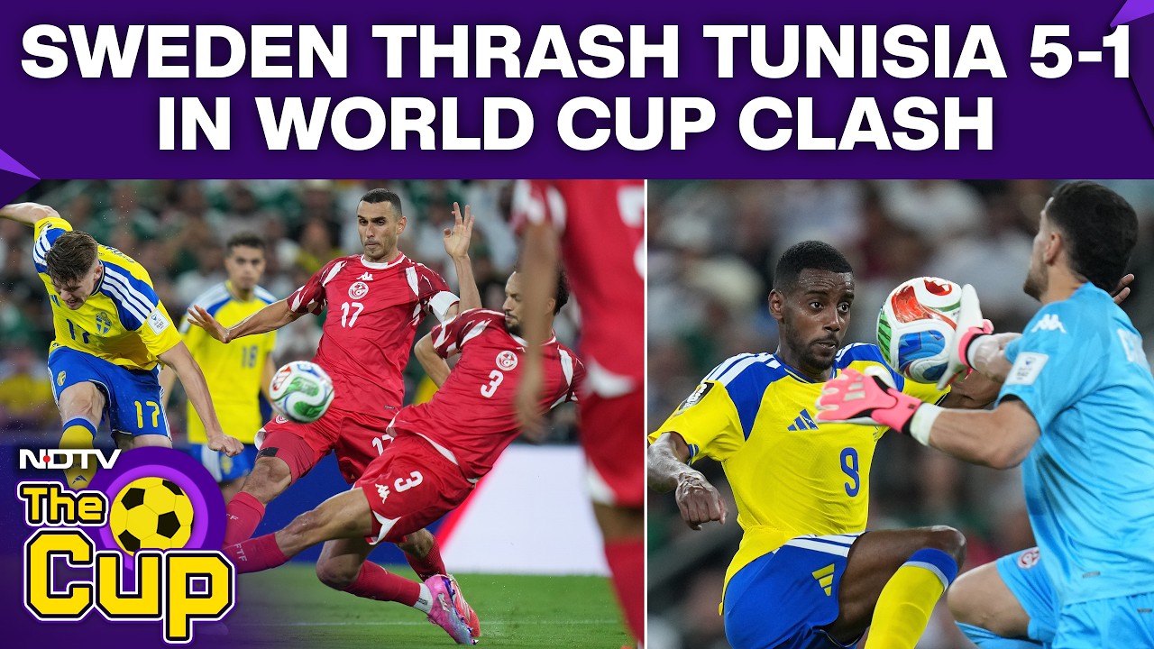 Sweden Thrash Tunisia 5-1 As Isak, Gyokeres Find The Net