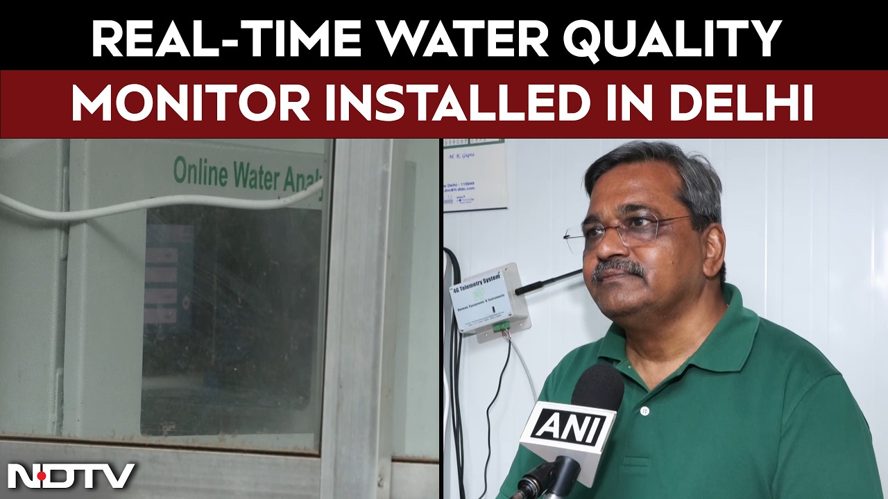 Delhi Jal Board Installs Real-Time Water Testing Monitor in Gulmohar Park Area
