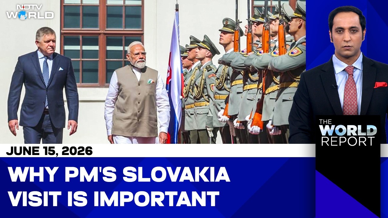 PM Modi Begins Historic Slovakia Visit