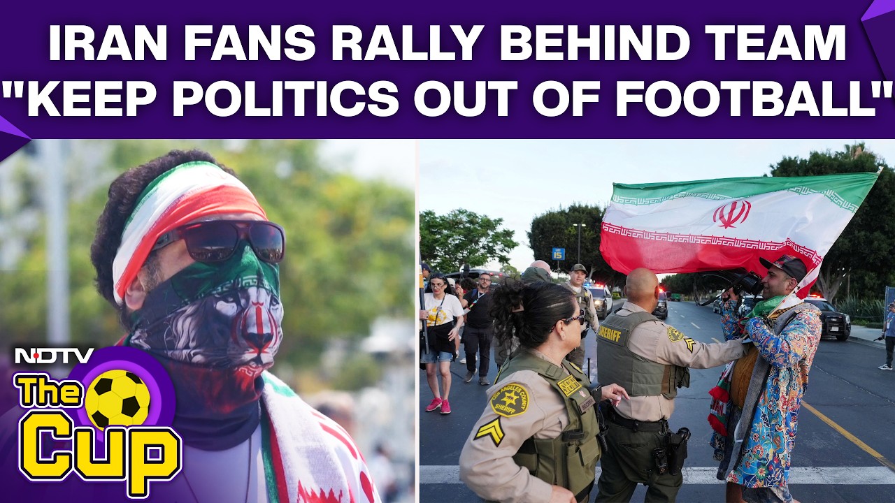 Iranian Fans Urge Politics Stay Out of Football Ahead of World Cup Opener