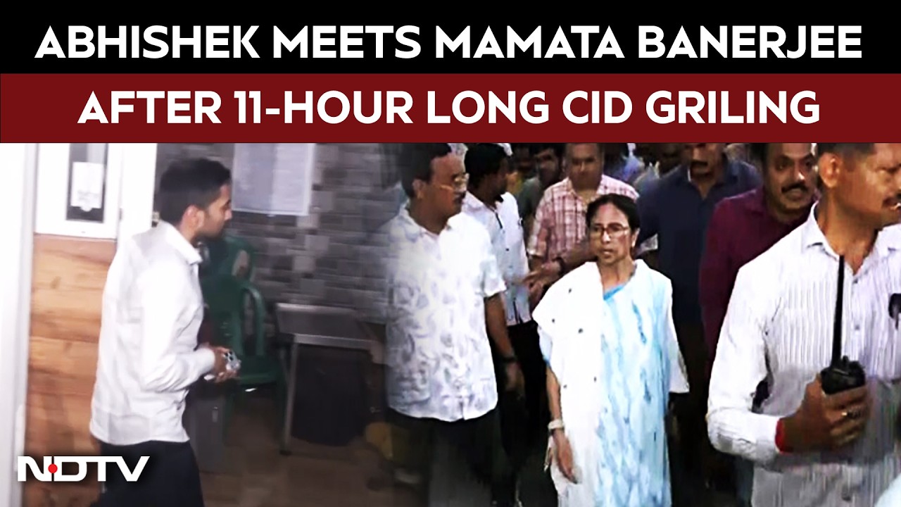 Abhishek Banerjee Meets Mamata Banerjee After 11-Hour Long CID Questioning