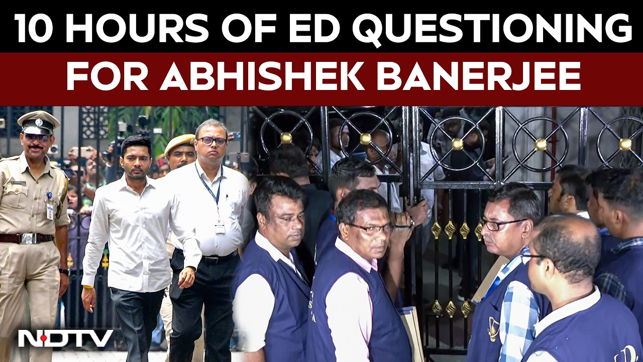 Abhishek Banerjee Grilled By ED In Bengal Teachers Recruitment Scam Probe
