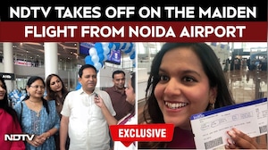 Noida Jewar Airport | NDTV Takes First Commercial Flights From Noida International Airport