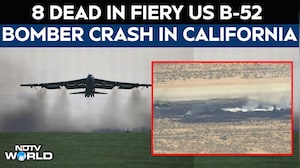 US Latest News | US Air Force B-52 Bomber Crashes In Flames In California, Killing All 8 Crew Aboard