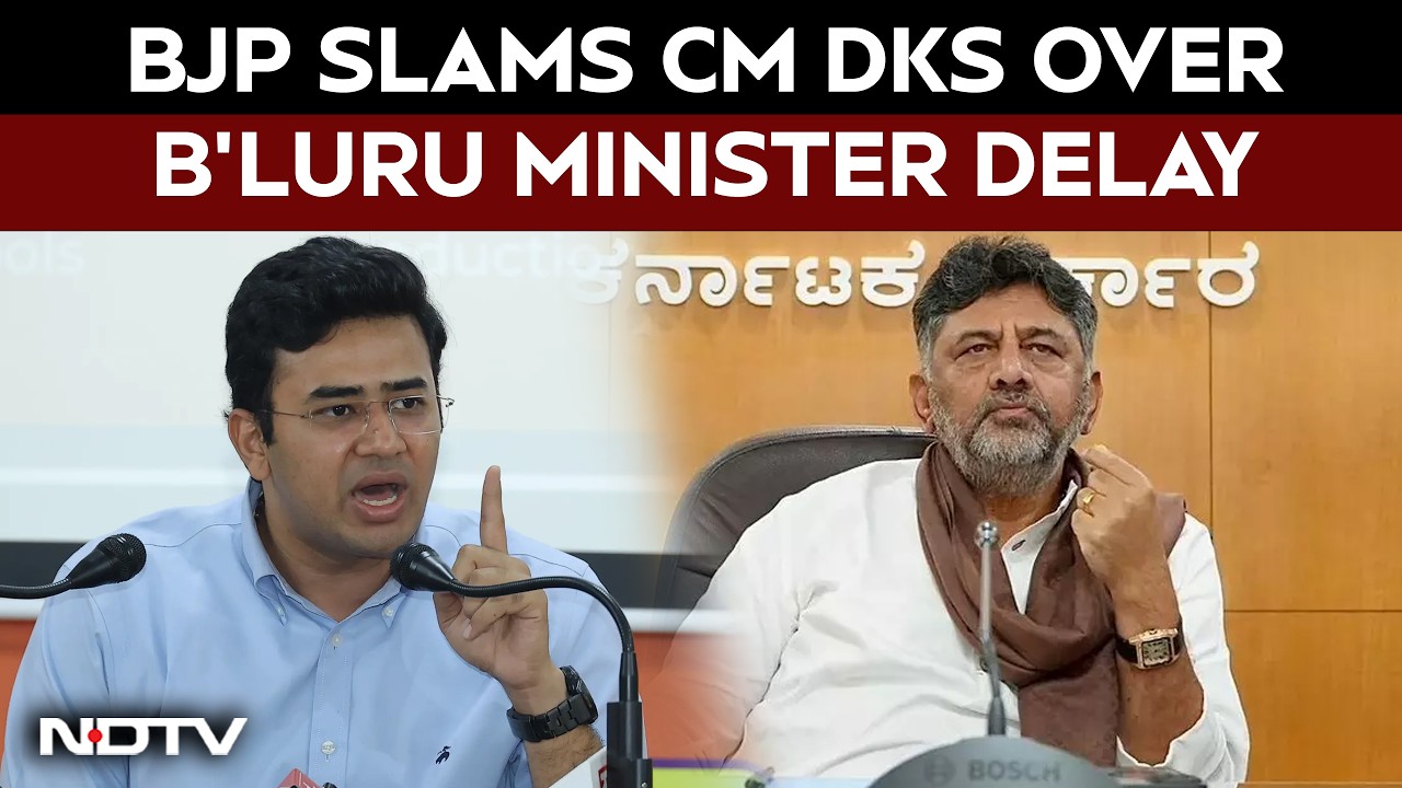 BJP MP Tejasvi Surya Questions Bengaluru Governance Under New Government