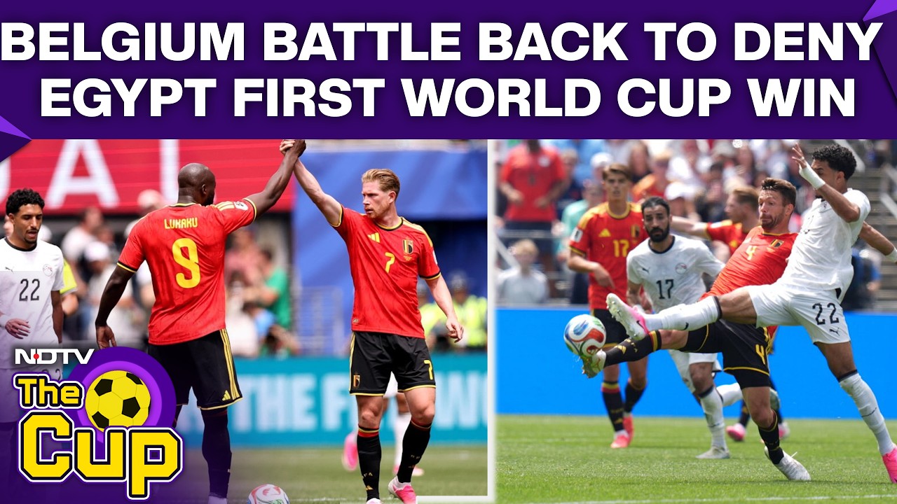 FIFA World Cup 2026 | Belgium Vs Egypt Highlight | Belgium Fight Back To Draw With Egypt, Fans React