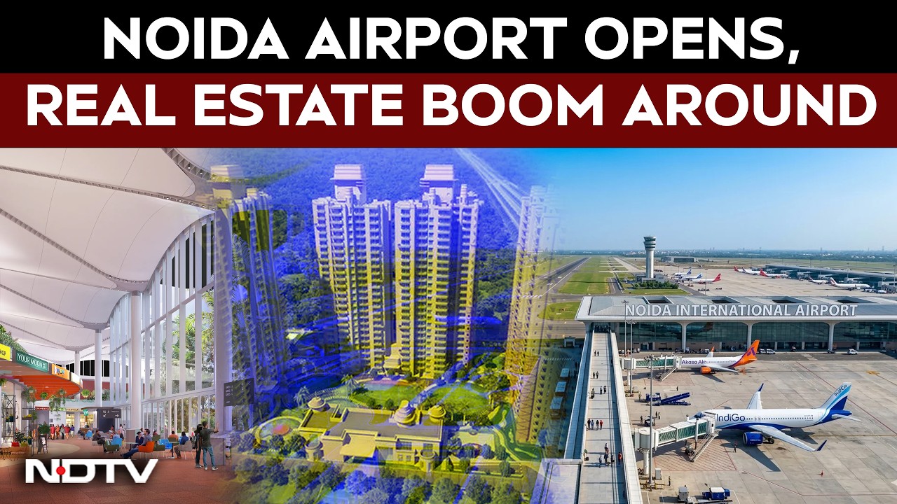 Noida Airport News | Noida International Airport Fuels Real Estate Boom Around Jewar