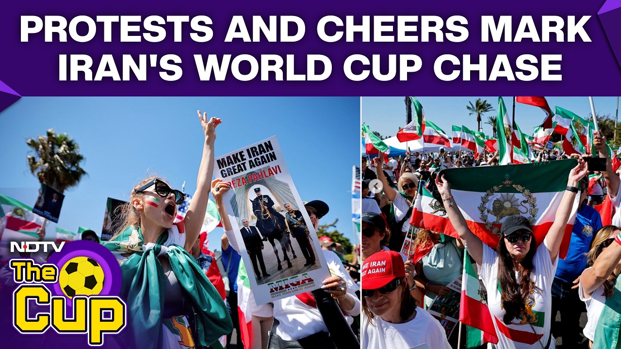 FIFA World Cup 2026 | As Iran Eyes World Cup, US Fans Stand Divided | Protests Erupt Ahead Of Match