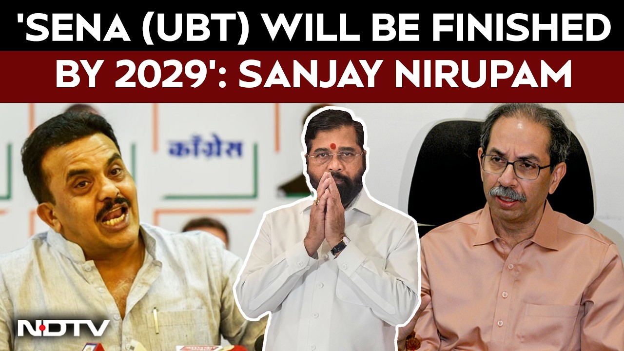 Maharashtra News | Sanjay Nirupam Predicts End of Sena (UBT), Says MPs Losing Faith