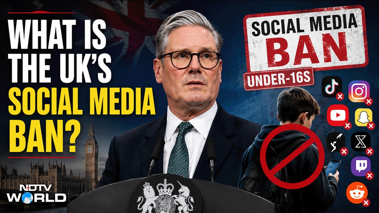 UK Social Media Ban | No Livestreaming, Curfews: How UK's Social Media Ban For Under-16s Will Work