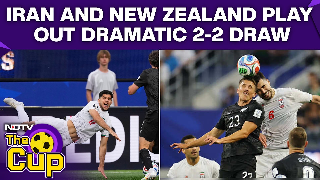 FIFA World Cup | New Zealand Vs Iran Highlights | Mohebbi's Header Rescues 2-2 Draw In WC Opener