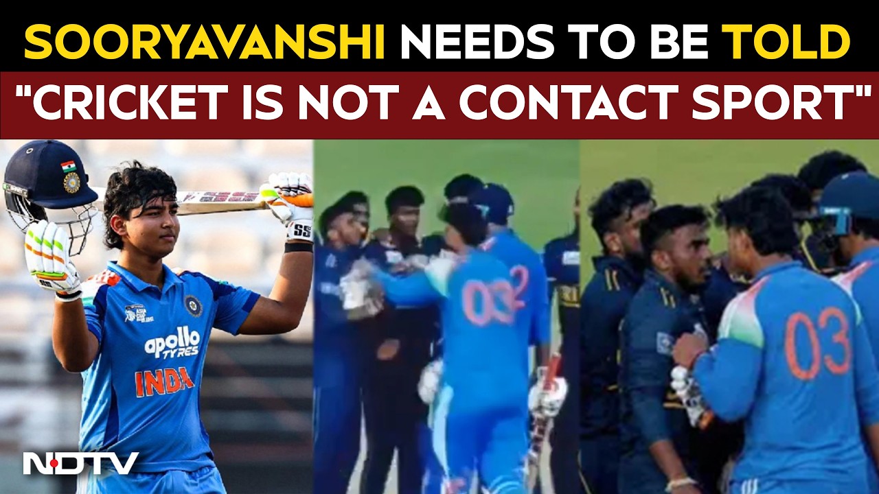 Vaibhav Sooryavanshi Needs To Be Told Cricket Is Not A Contact Sport
