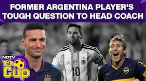 FIFA World Cup | Former Argentina Player Palermo Surprises Head Coach Scaloni At Press Conference