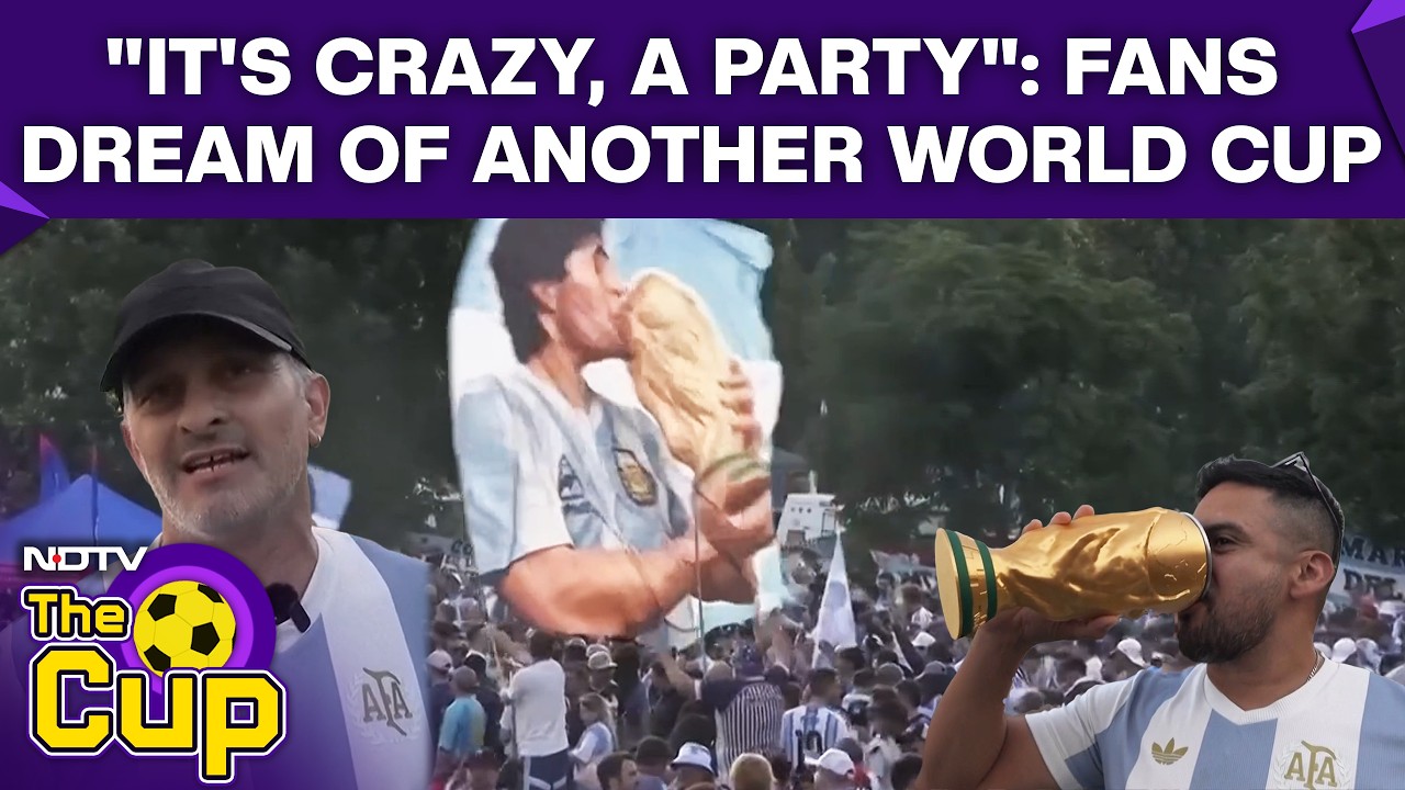 "We Drove 20 Hours For This": Argentina Fans Bring World Cup Party To Kansas City