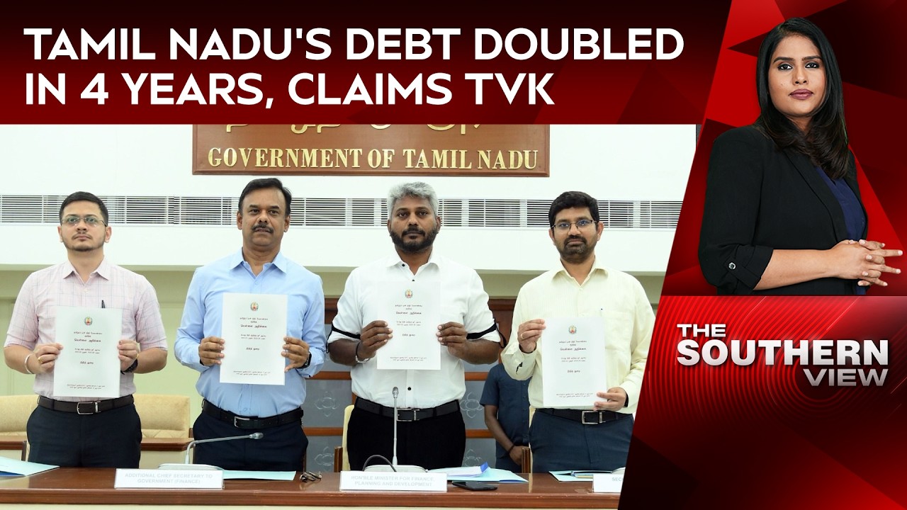 Tamil Nadu's Debt Doubled in 4 Years, Claims TVK Government White Paper