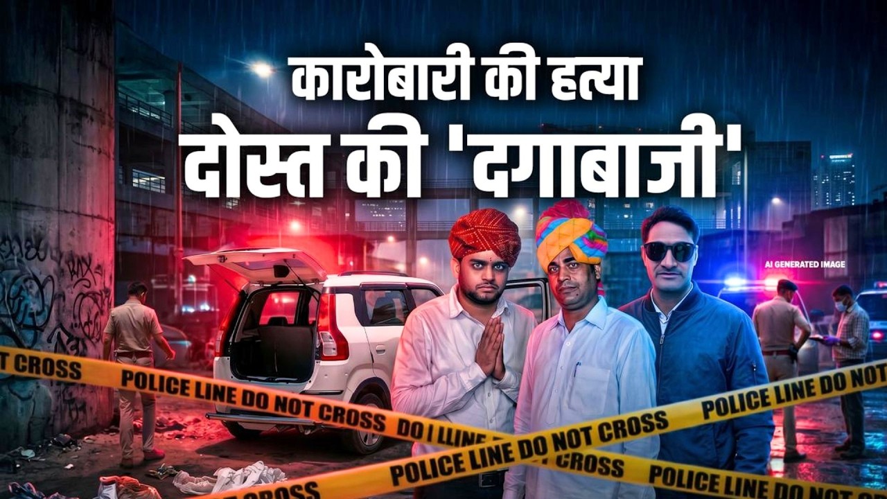 Jaipur Murder: 1 Crore के लिए CA ने बचपन के यार को  उतारा मौत के घाट, Car में मिली लाश