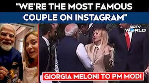 "We're The Most Famous Couple On Instagram": Giorgia Meloni To PM Modi At G7 Summit Meet