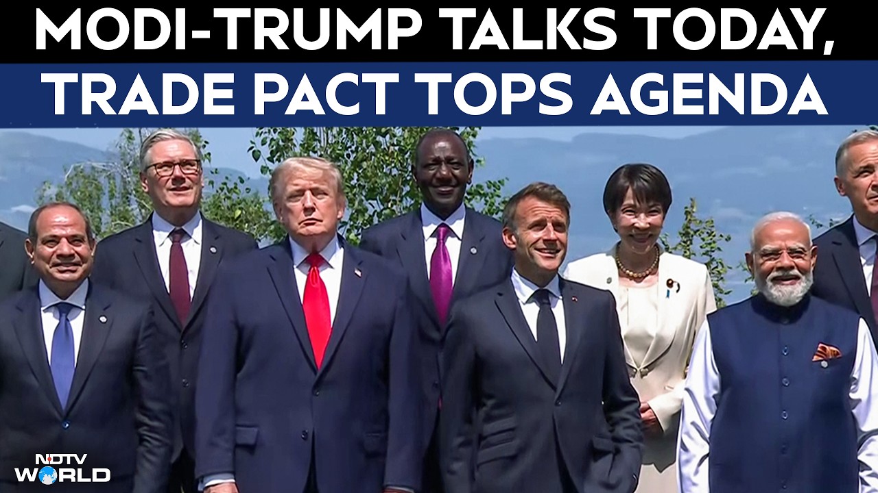 PM Modi G7 Summit | PM Modi-Trump Talks Today, Trade Pact Tops Agenda