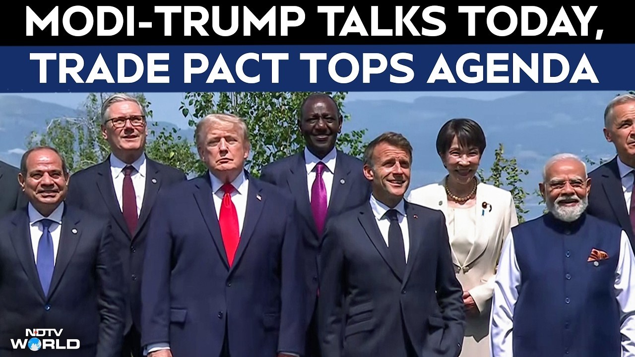 PM Modi G7 Summit | PM Modi-Trump Talks Today, Trade Pact Tops Agenda