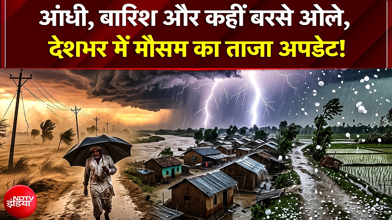 रेगिस्तान में तूफानी बारिश, पहाड़ों पर फटा बादल! जैसलमेर में  हुई तेज बारिश | IMD