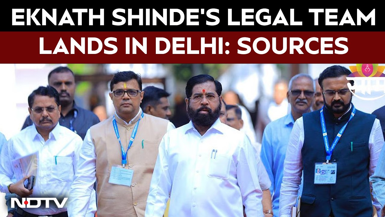 Shiv Sena News | Eknath Shinde's Legal Team In Delhi, 'Operation Tiger' Buzz Grows