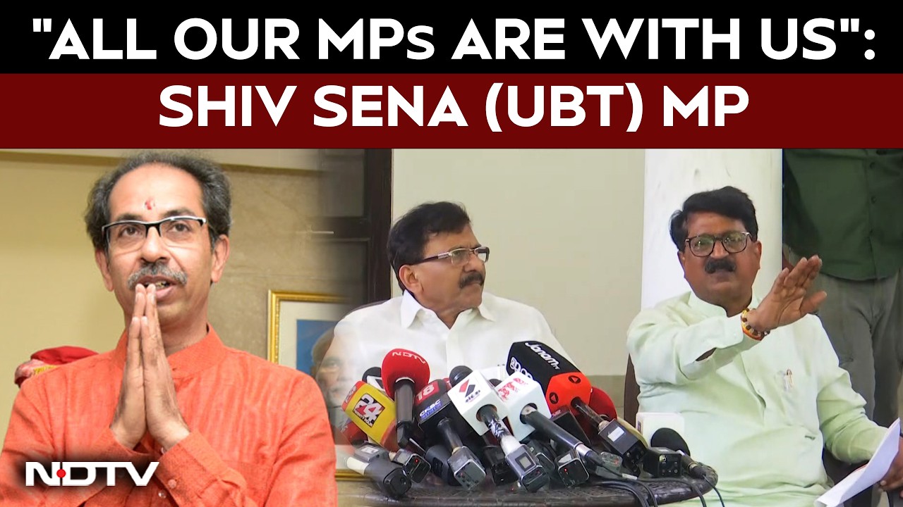 Arvind Sawant Rejects Defection Claims, Says All MPs Are With Uddhav Thackeray