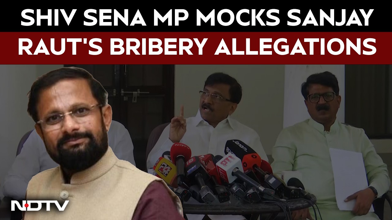 Shiv Sena MP Naresh Mhaske Dismisses Sanjay Raut's Defection Claims