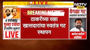 Operation Tiger | ठाकरेंच्या खासदारांच्या स्वतंत्र गट स्थापन करण्यास मान्यता । Maharashtra Politics