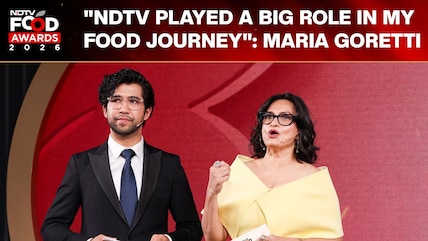 NDTV Food Awards 2026 | Maria Goretti Talks About How NDTV Played A Role In Her Food Journey