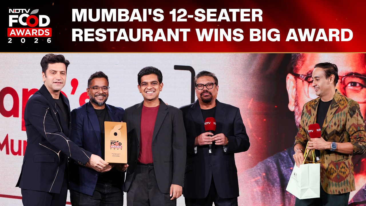 Papa's, Mumbai, Wins Best Restaurateur Of The Year At The NDTV Food Awards 2026