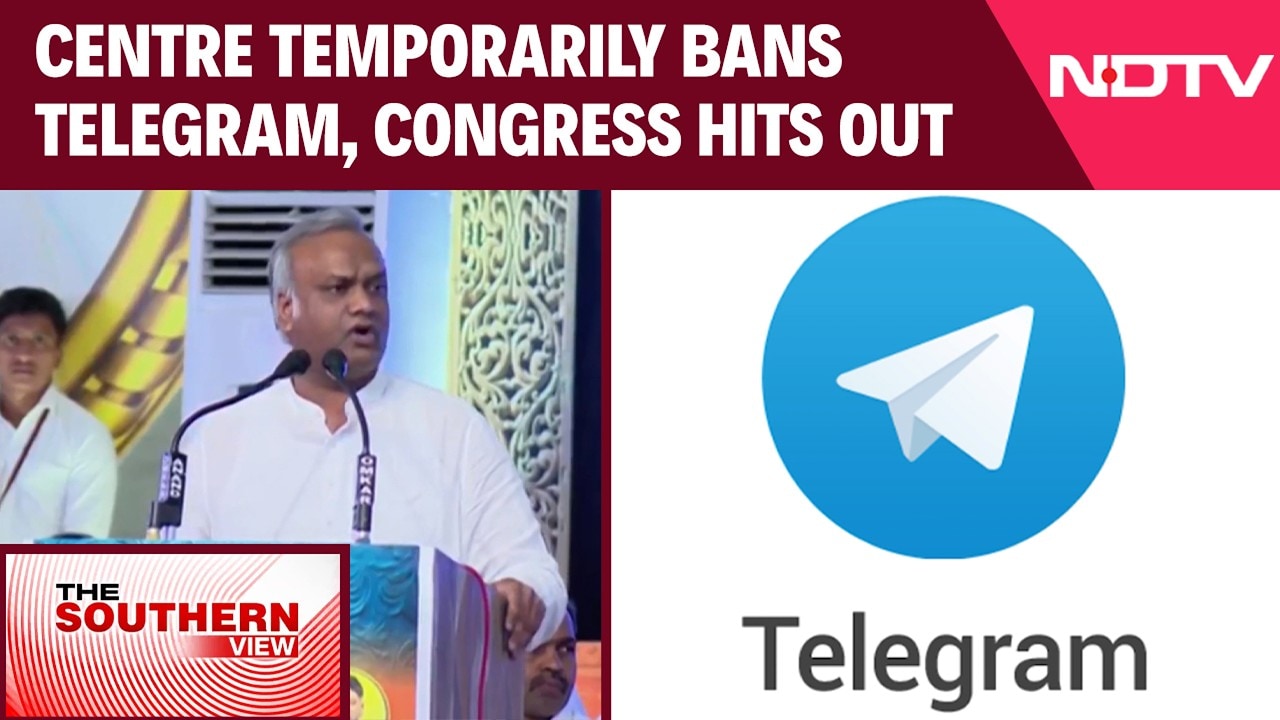 Centre Temporarily Bans Telegram, Congress' Priyank Kharge Hits Out | The Southern View