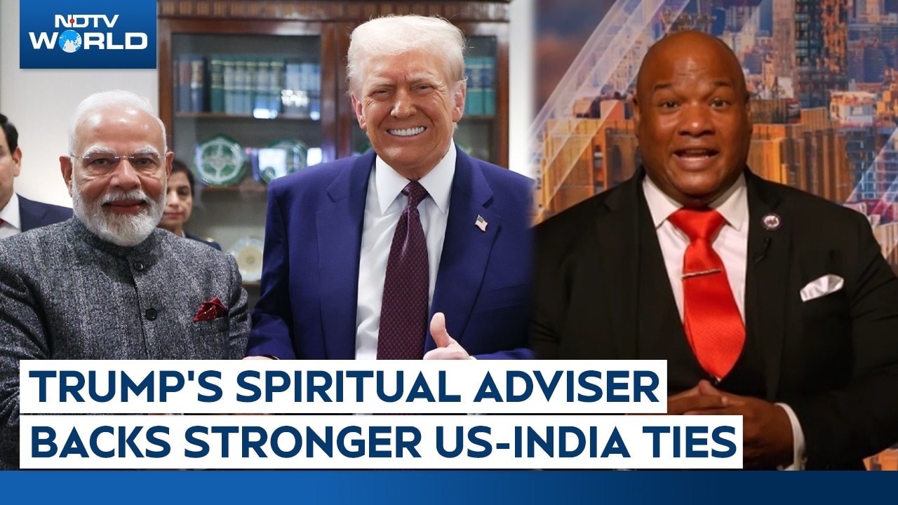 Video : Trump&rsquo;s Spiritual Adviser Hails Iran Deal, Backs Stronger US-India Ties