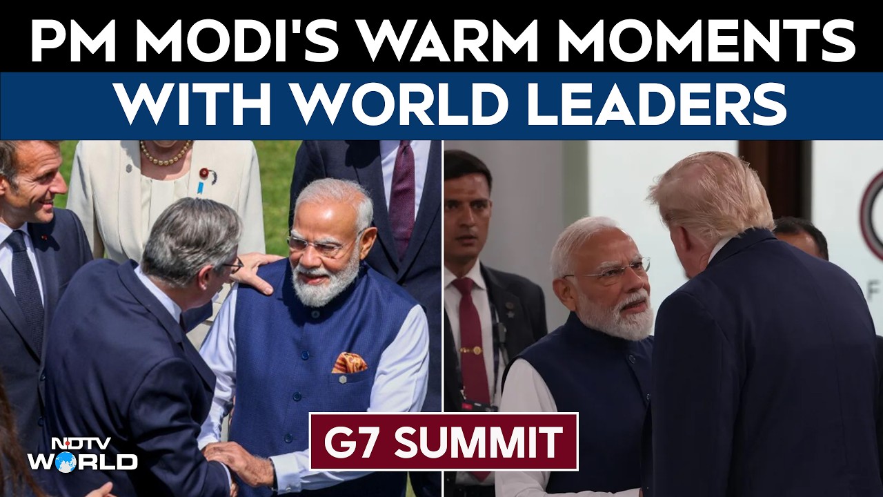 PM Modi's Warm Moments With World Leaders at G7 Summit in France