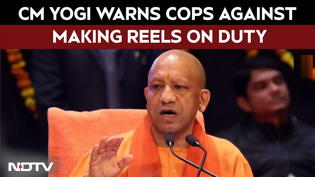 CM Yogi Warns Govt Employees Against Reel-Making During Work Hours