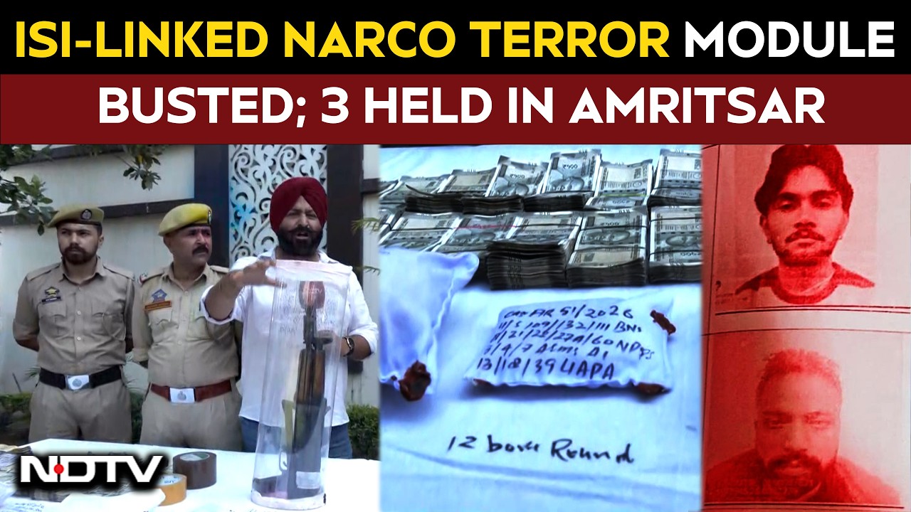 ISI-Linked Narco Terror Module Busted; 3 Held In Amritsar