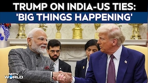 Trump After Meeting PM Modi: "A Lot of Things Are Happening Between India and US"