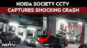 Noida News | Speeding Car Mows Down Mother, Child In Noida Society Basement