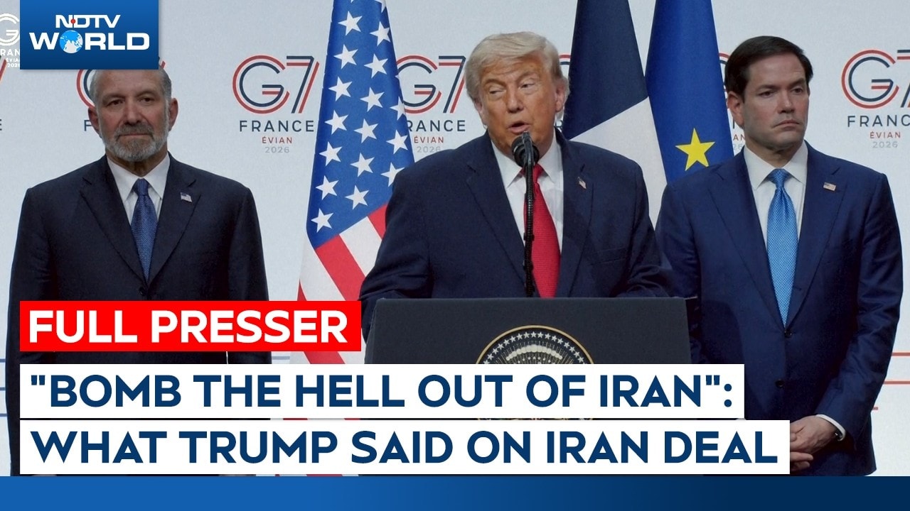 Donald Trump On Iran Deal | Deal Could Be Signed "Tomorrow Or The Next Day"