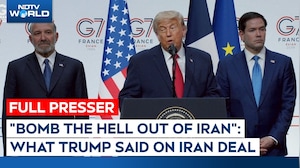 Donald Trump On Iran Deal | Deal Could Be Signed "Tomorrow Or The Next Day"