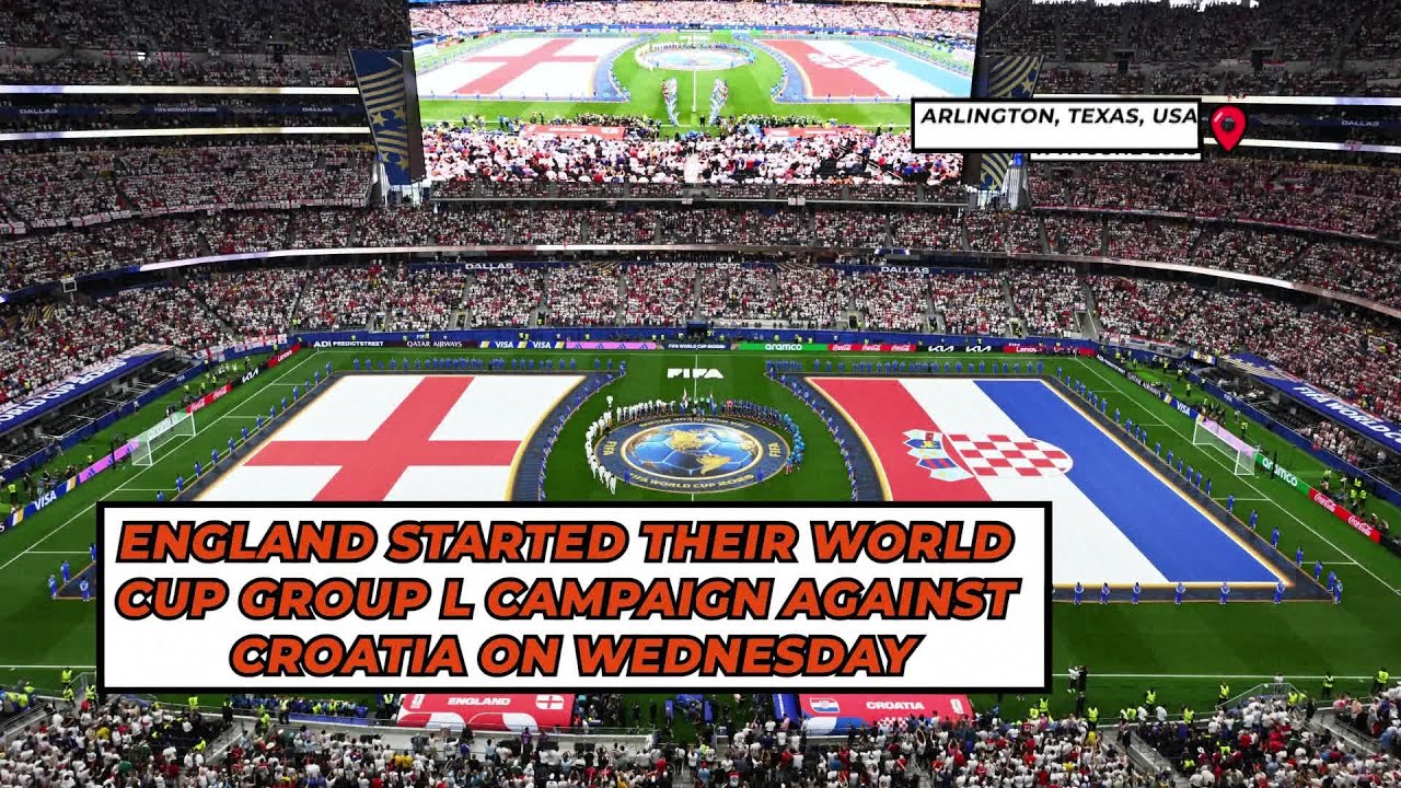 FIFA World Cup 2026 | England Vs Croatia Match Highlights | HurriKane-Led England Thrash Croatia