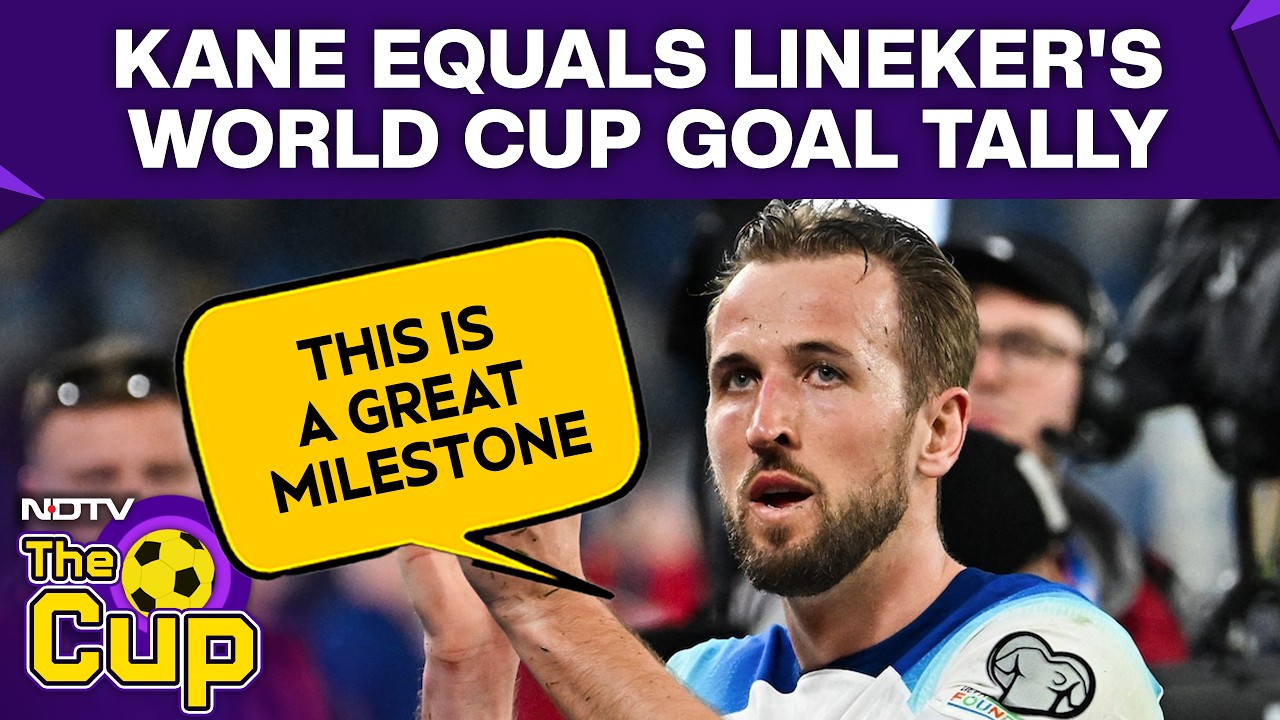 harrykane_180727FIFA World Cup 2026 | Harry Kane Equals Lineker's World Cup Goals, Says It's A Great Milestone