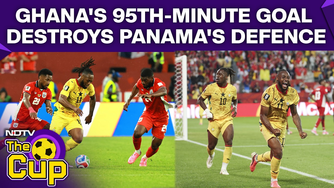 FIFA World Cup 2026 | Ghana Vs Panama Highlights | Yirenkyi's 95th-Minute Goal Seals Ghana's Victory