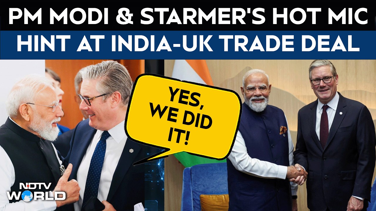 G7 Summit | "We Did It': PM Modi & Kier Starmer's Hot Mic Moment Hinting At India-UK Deal Goes Viral