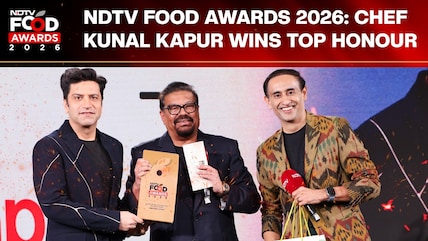 NDTV Food Awards 2026: Outstanding Contribution to Indian Food - Chef Kunal Kapur