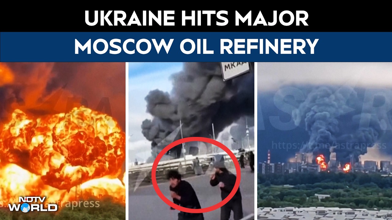 Russia Ukraine | Ukraine Hits Major Moscow Oil Refinery In One Of The Biggest Drone Attacks