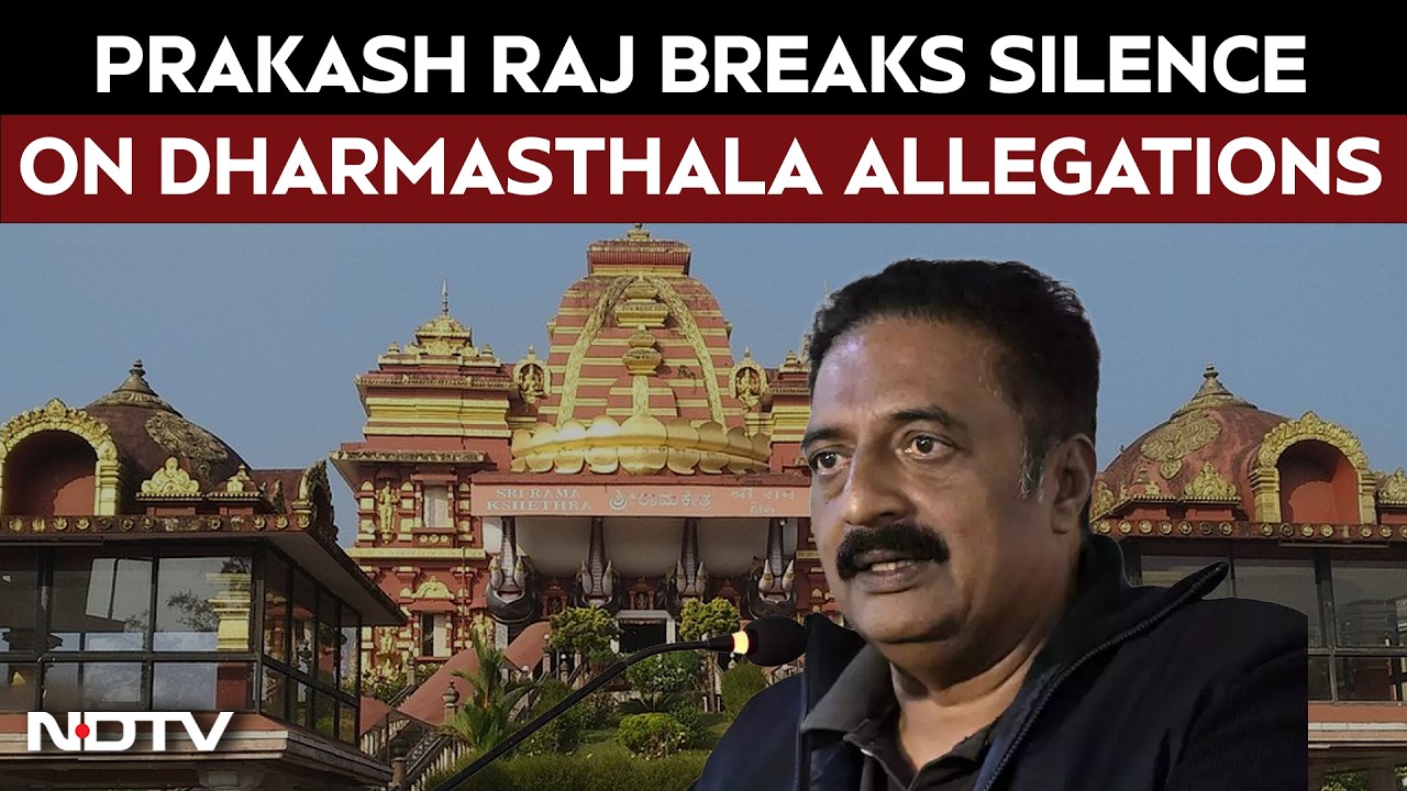Dharmasthala News | Prakash Raj Addresses Dharmasthala Allegations After Name Appears In Petition